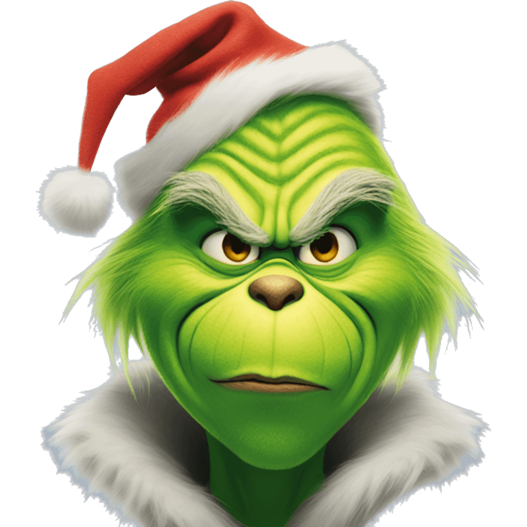 The grinch emoji