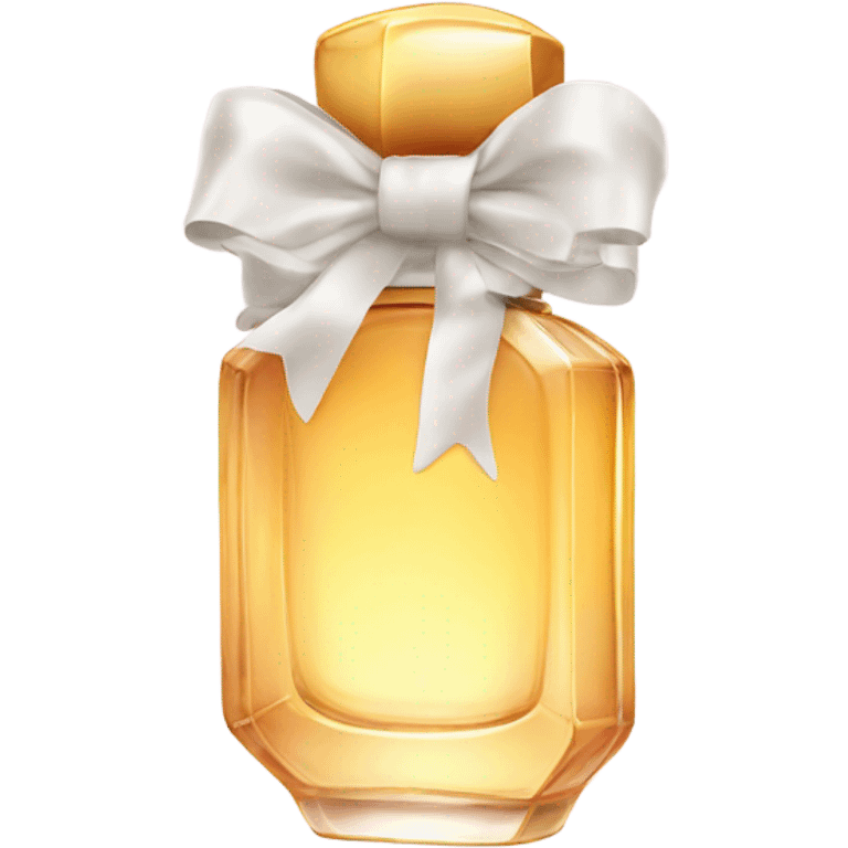 perfume bottle with bow emoji