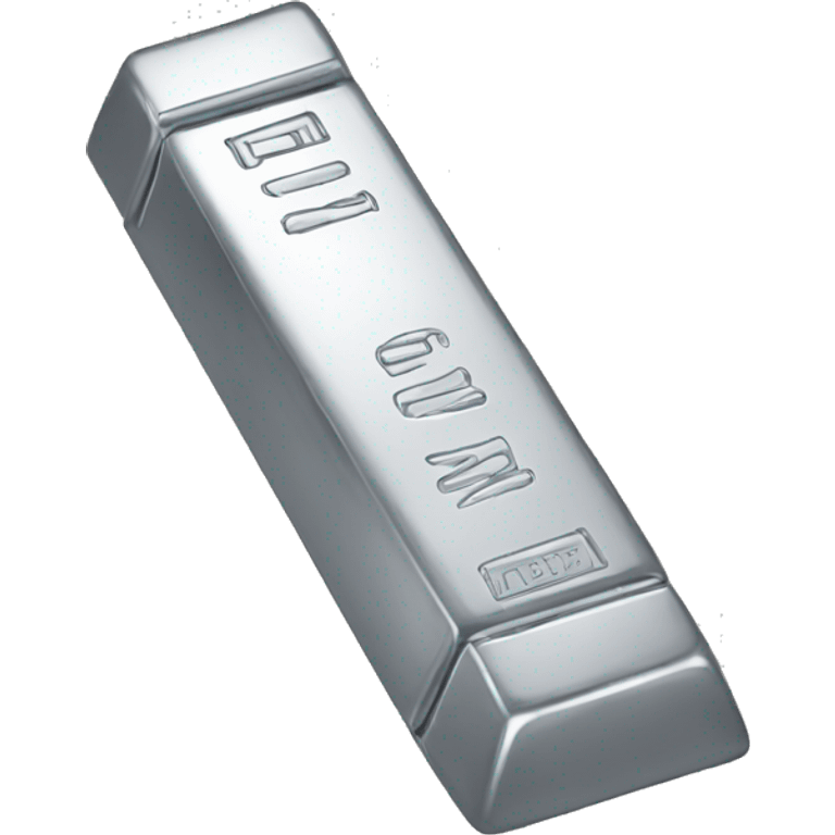 silver bar emoji