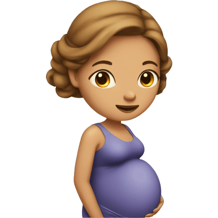 Pregnant woman  emoji