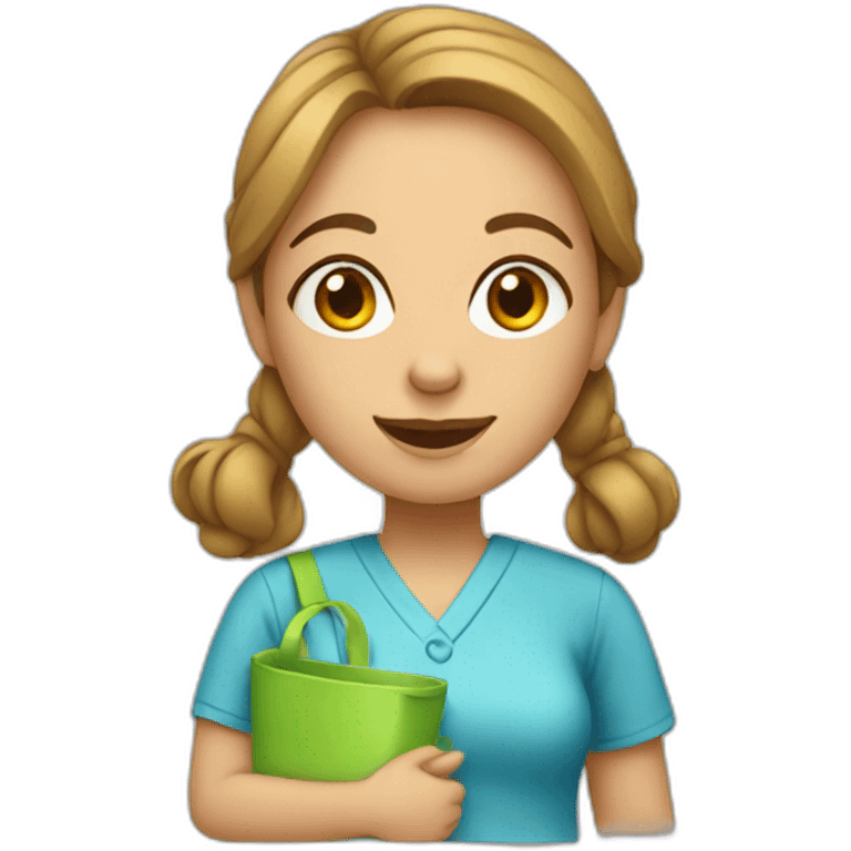 childcare woman emoji