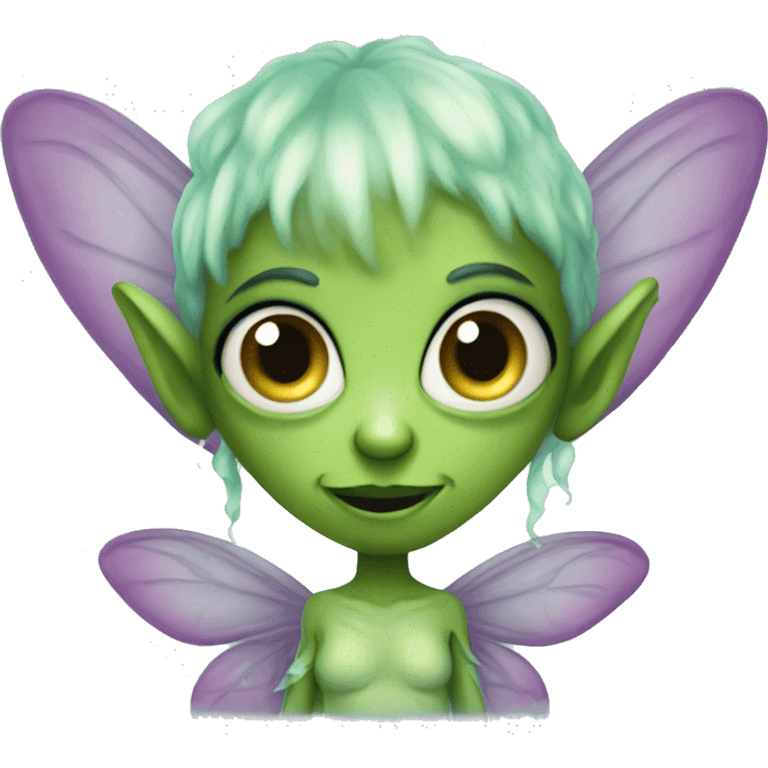 Alien fairy emoji