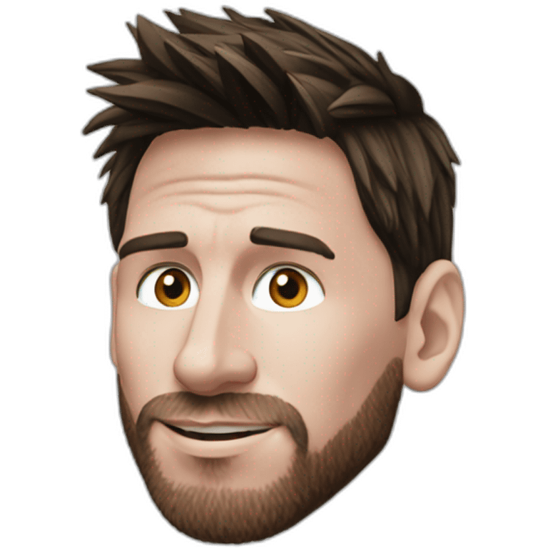 Messi déguisé en voleur emoji