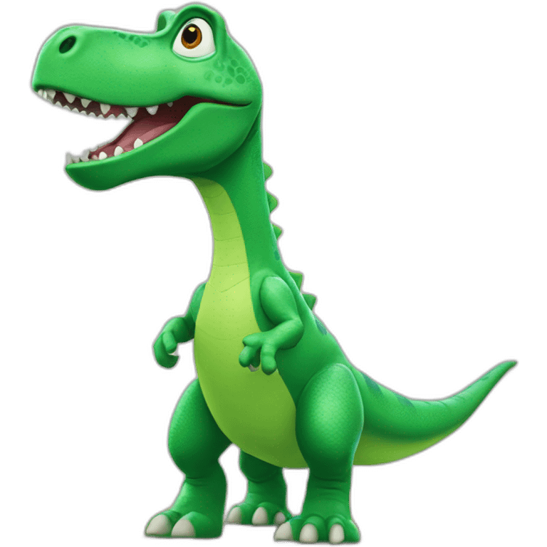 Rex toy story dinosaure emoji