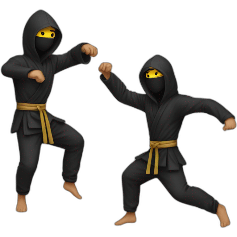 ninja dancing emoji