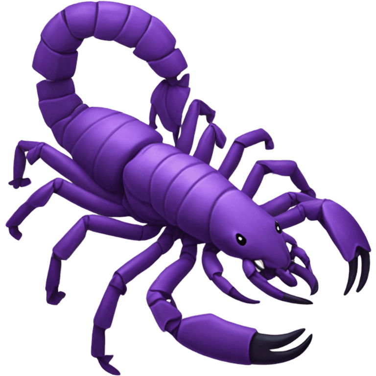 purple scorpion emoji