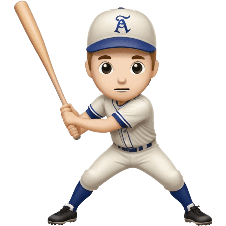 white man baseball player  emoji