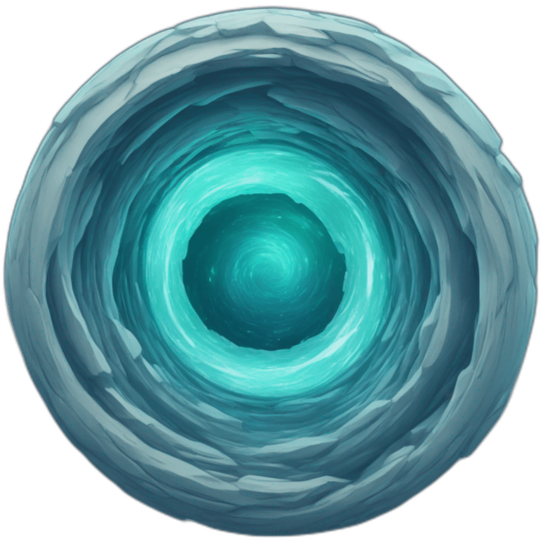 vortex portal bluen and reen emoji