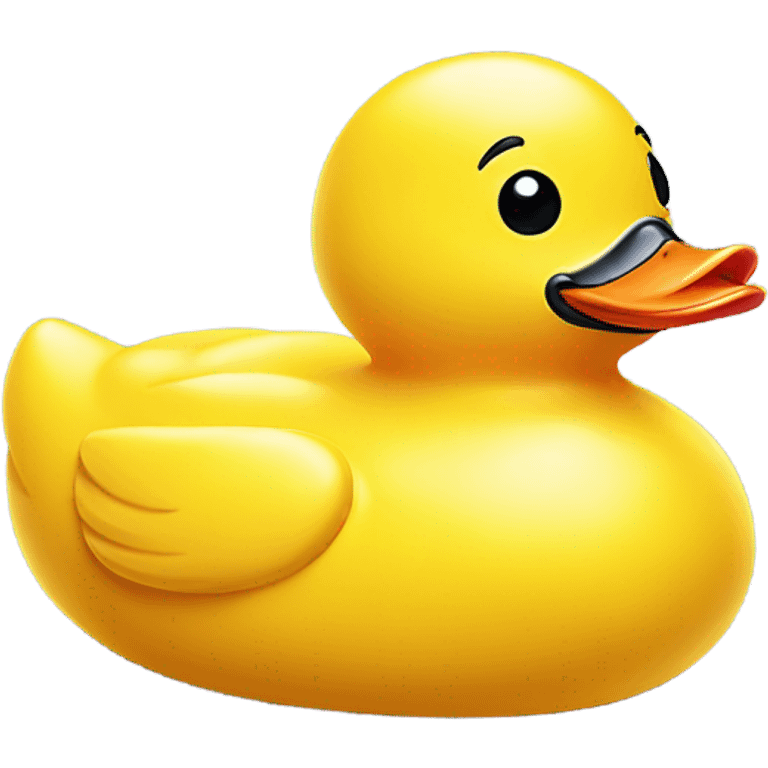 Rubber ducky emoji