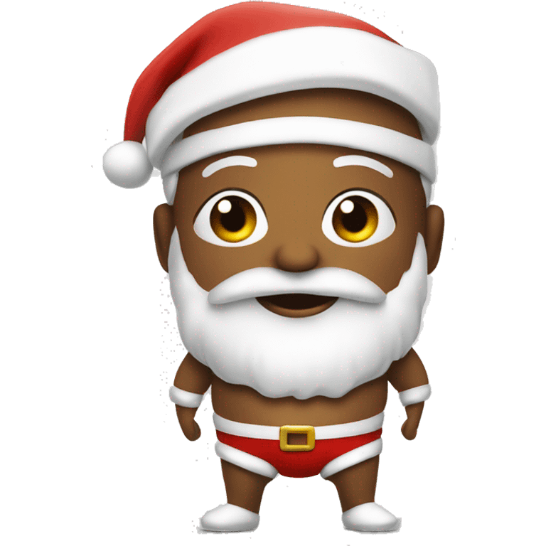 Santa Claus in Bikini emoji