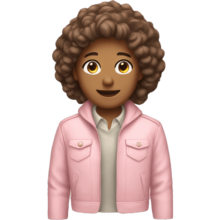 pastel pink jacket emoji