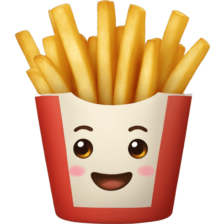 French fries emoji