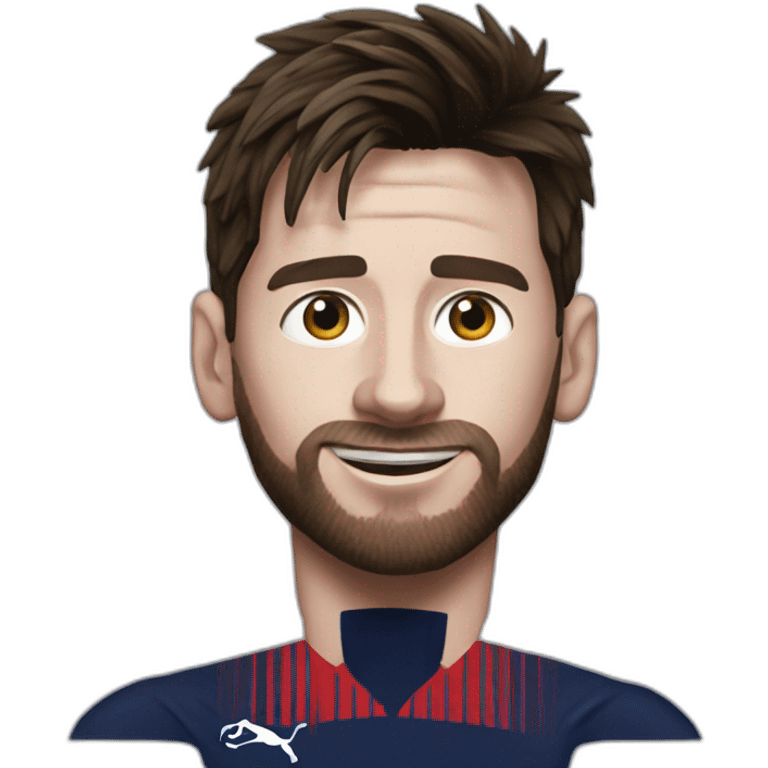 Messi au psg emoji