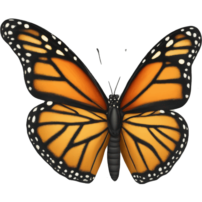 Monarch butterfly  emoji