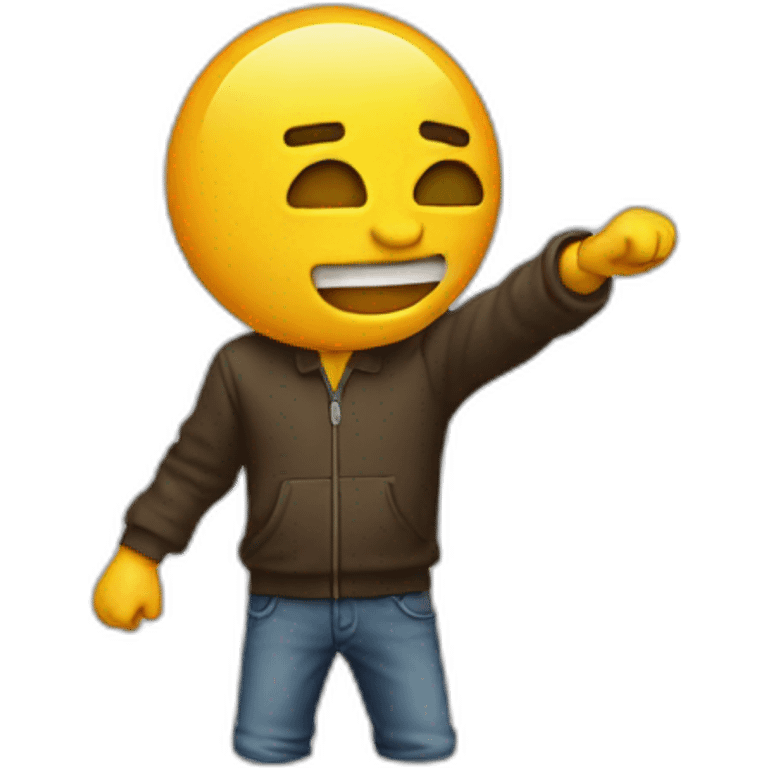 Emoji dab emoji