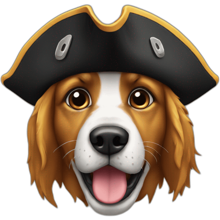 Piraten-Hund emoji