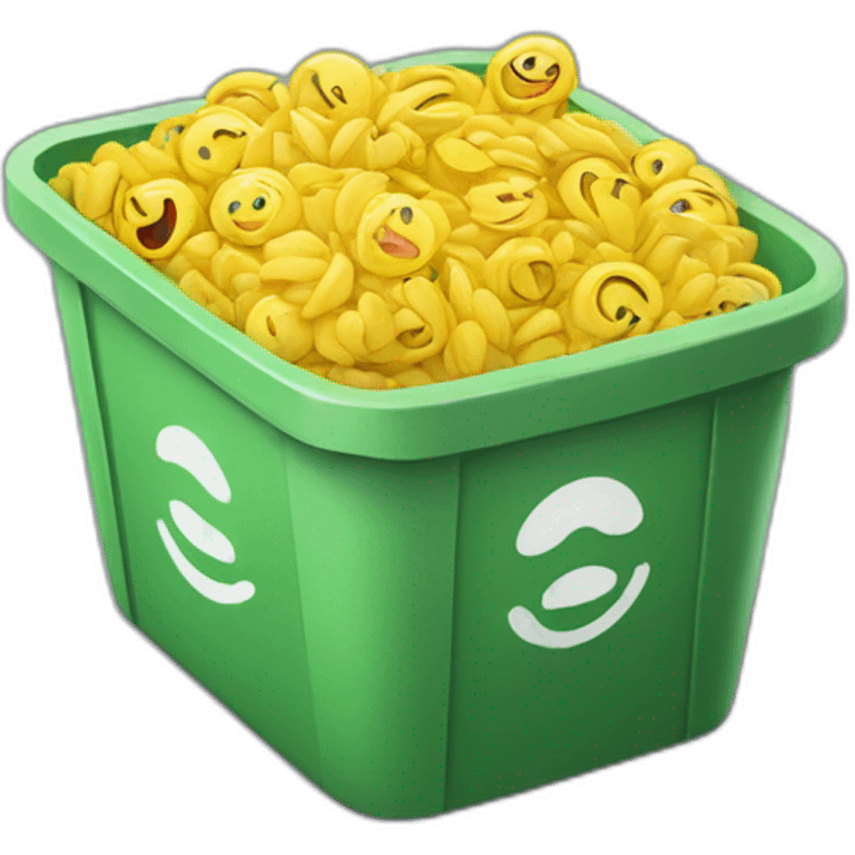 Netsuite logo in a bin emoji