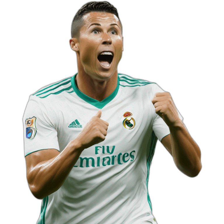 Ronaldo celebration emoji