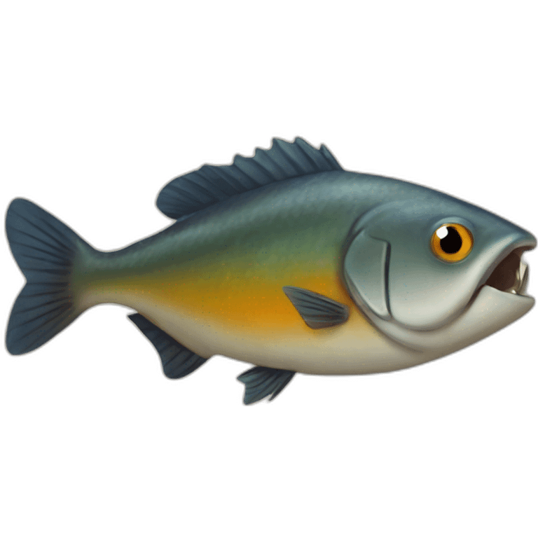 Piranha emoji