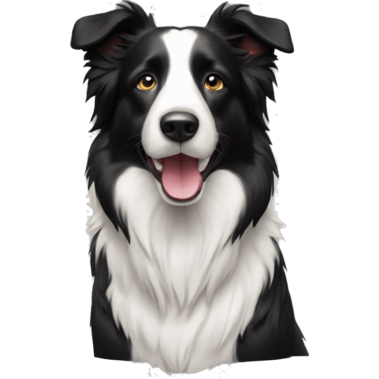 Border Collie Dog Breed Full Body emoji