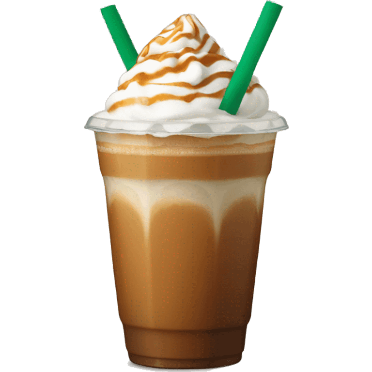 Starbucks caramel machiato emoji