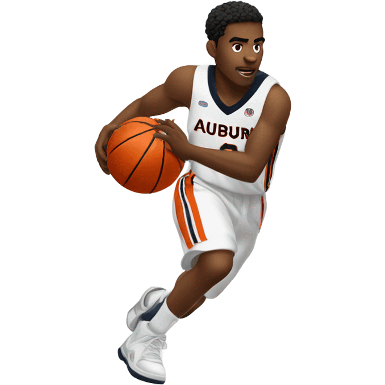 Auburn University basketball player emoji