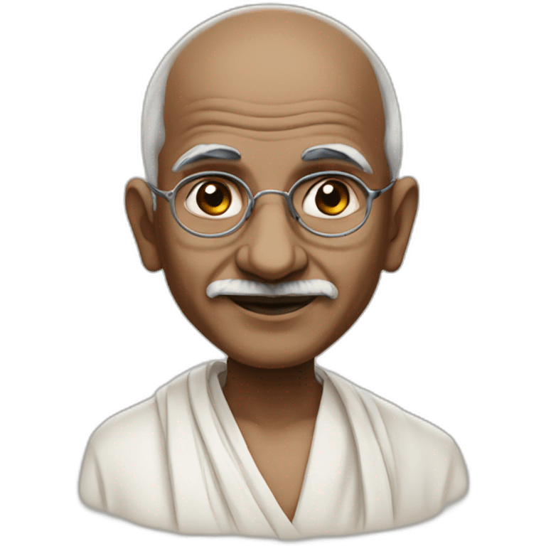 Gandhi emoji