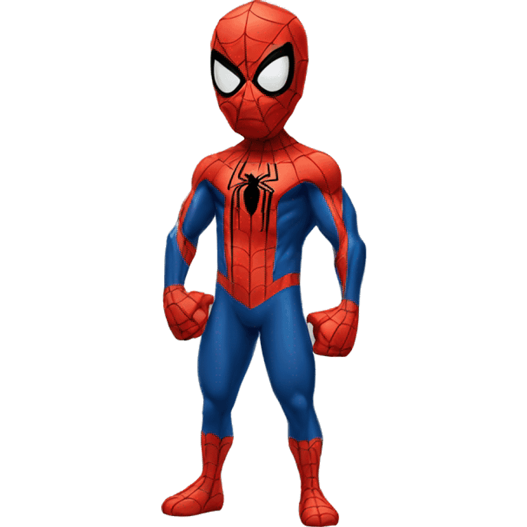 spiderman posando emoji