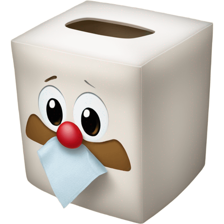 christmas tissue box emoji