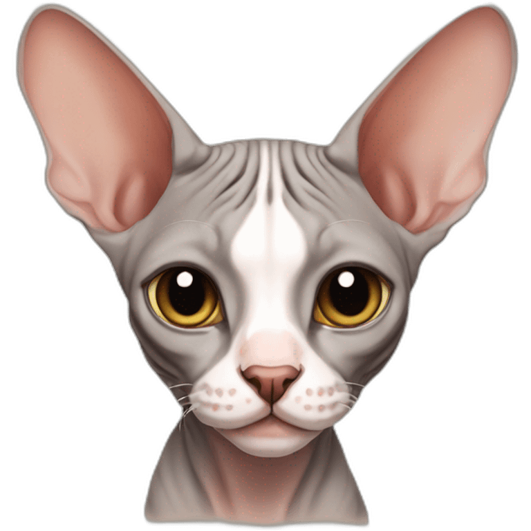 cute great sphynx emoji