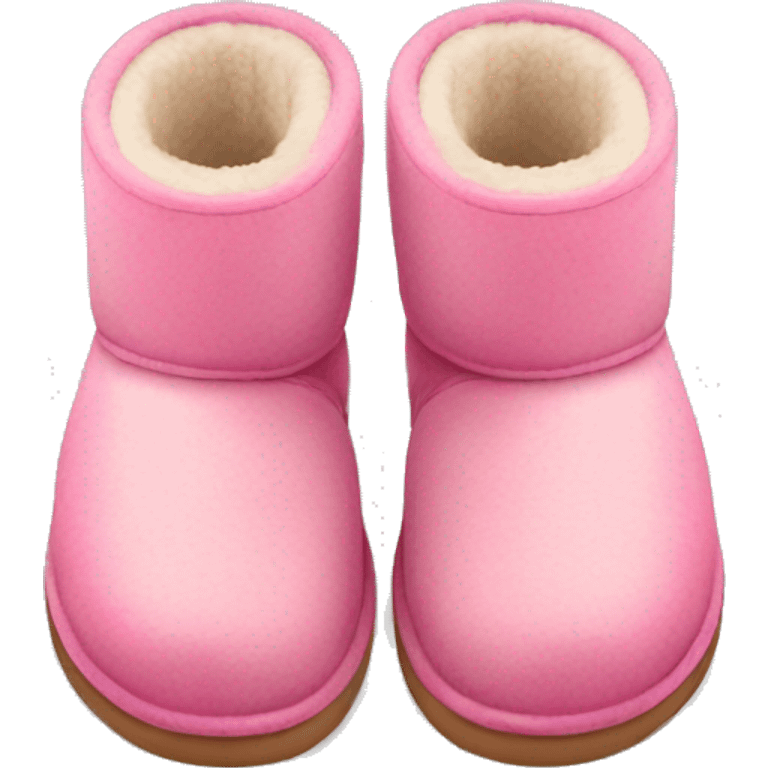 pink ugg slipper emoji