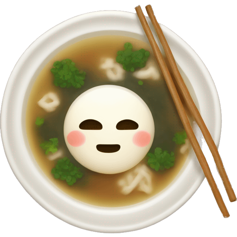 Miso soup emoji