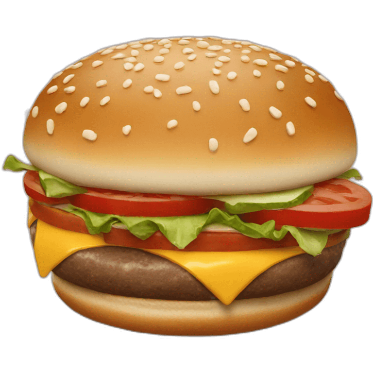 Burger king emoji