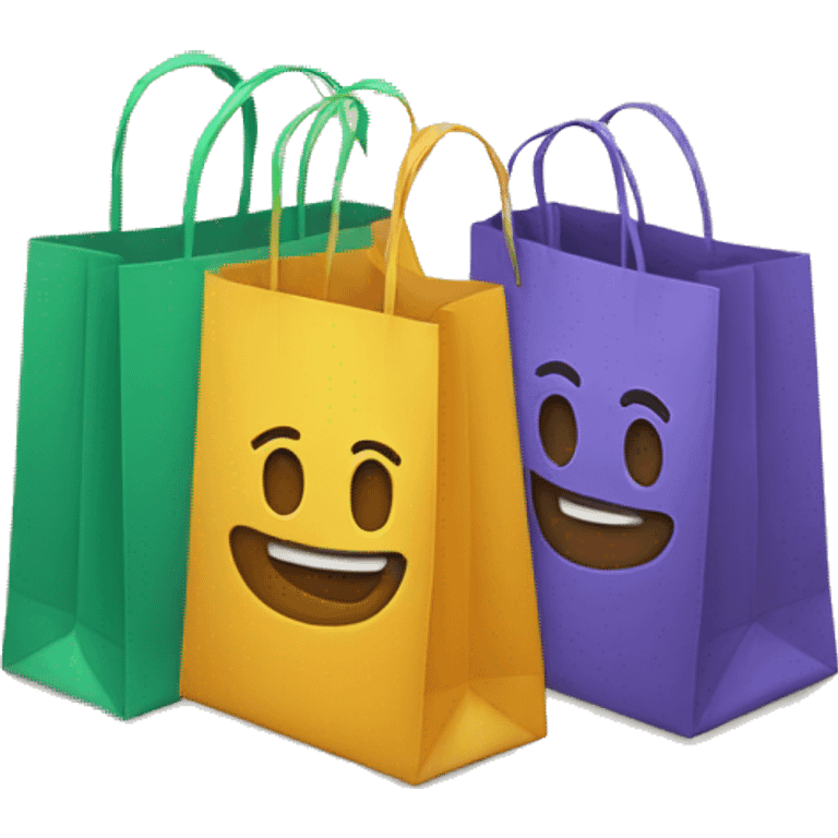 shopping bags emoji