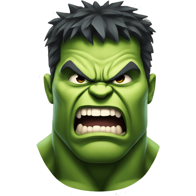 angry hulk emoji