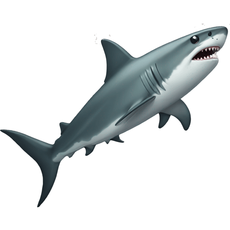 Trident shark emoji