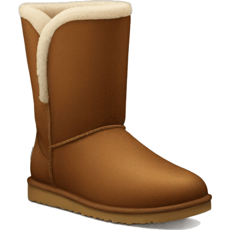 Brown Ugg boots  emoji