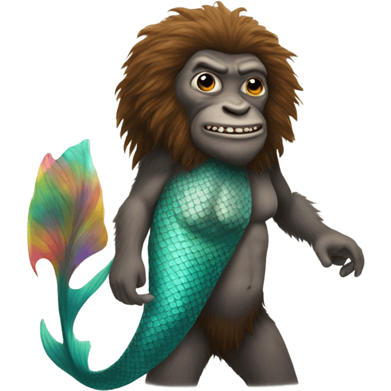 Mermaid sasquatch  emoji