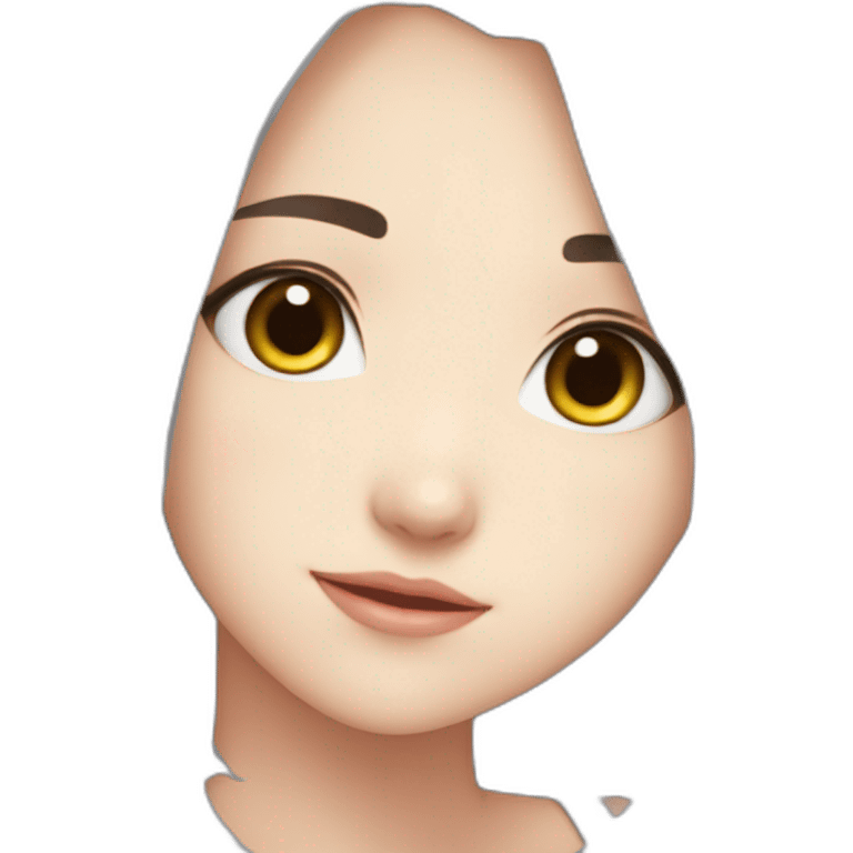 anime cute girl emoji