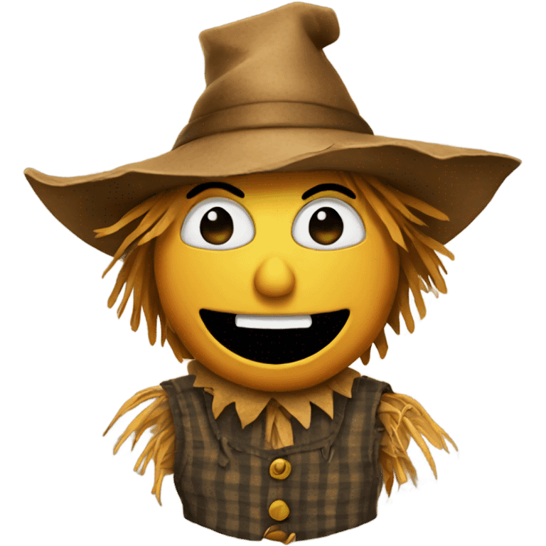 Scarecrow emoji