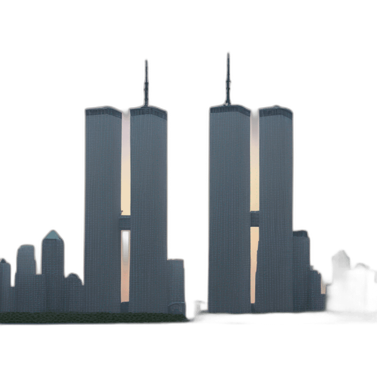 Twin towers emoji