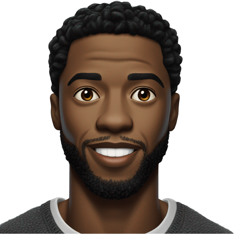 chadwick boseman in real lif emoji