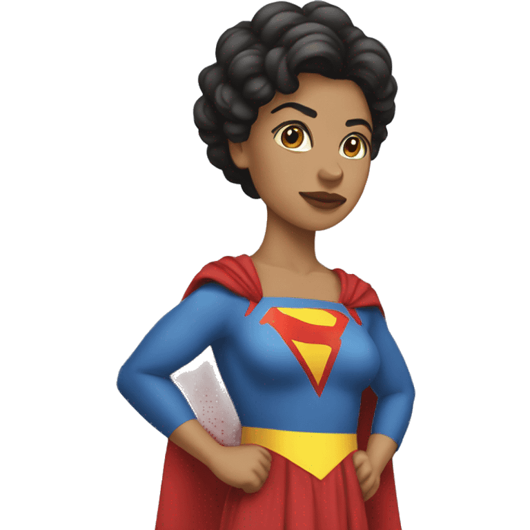 super woman venezolana emoji