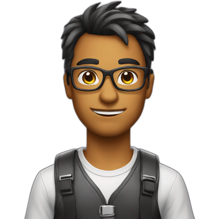 nerd gamer emoji