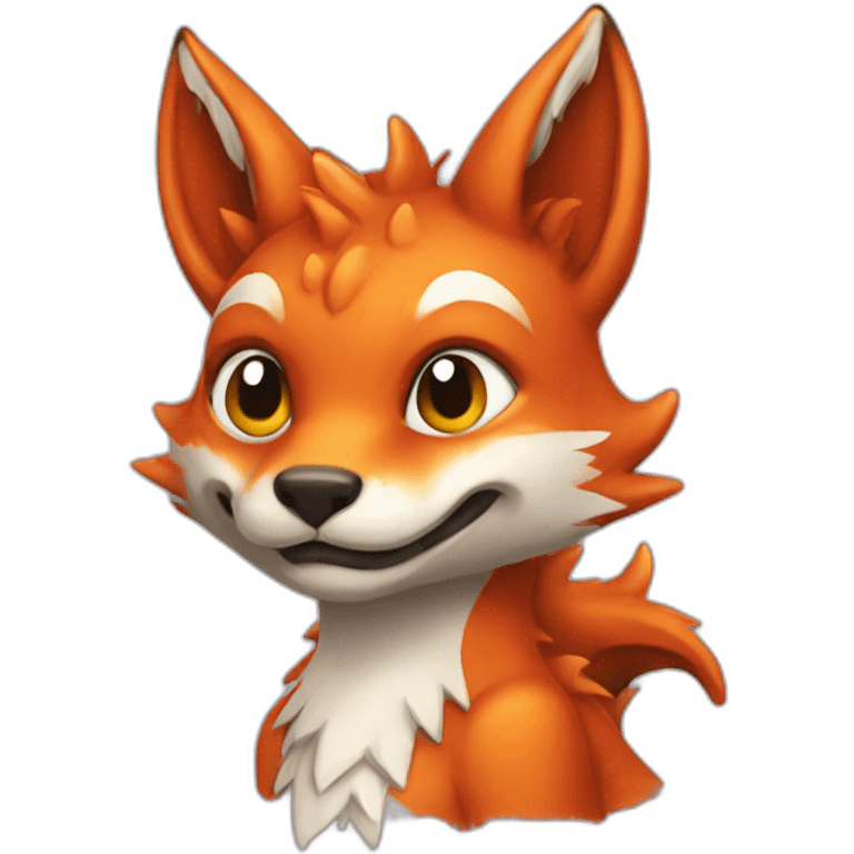 fox dragon emoji