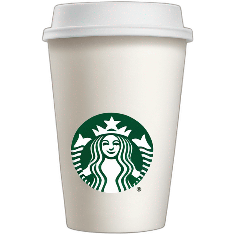 Starbucks coffee cup emoji