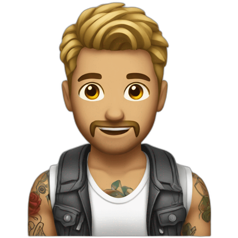 male tattoo artist emoji