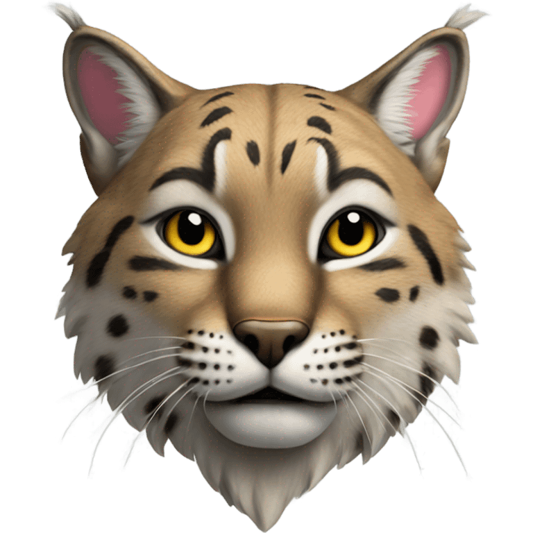 Bobcat mascot emoji