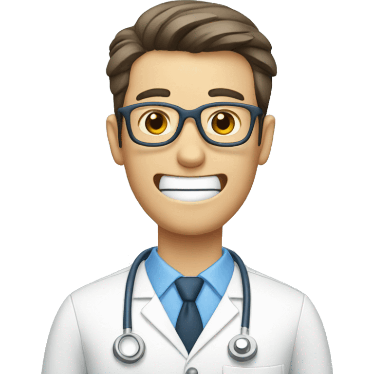 dentist at work emoji