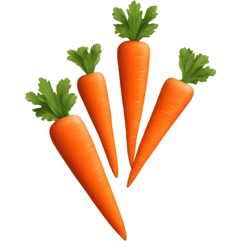 carrots and strawberry  emoji